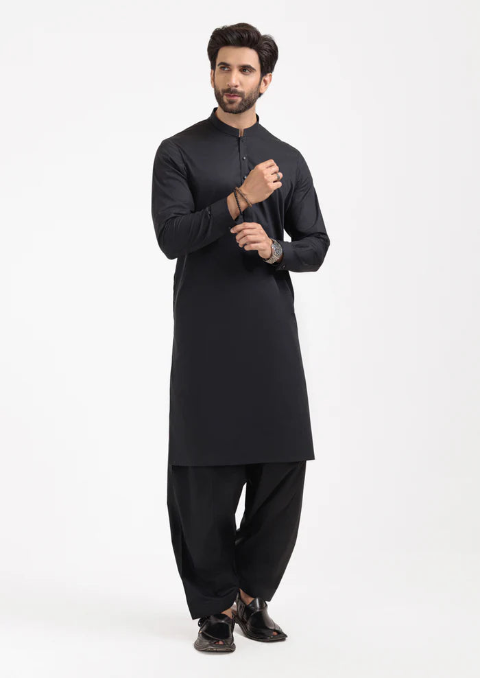 Black-Blended-Shalwar Suit