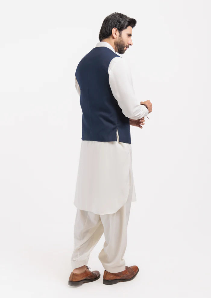 N-Blue-Blended-Waist Coat