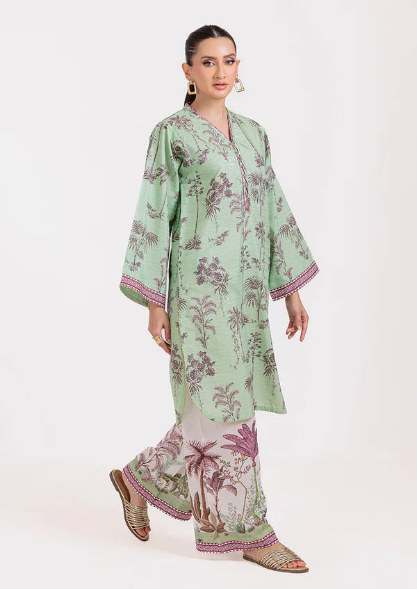 L-Green-Lurex-2 Piece